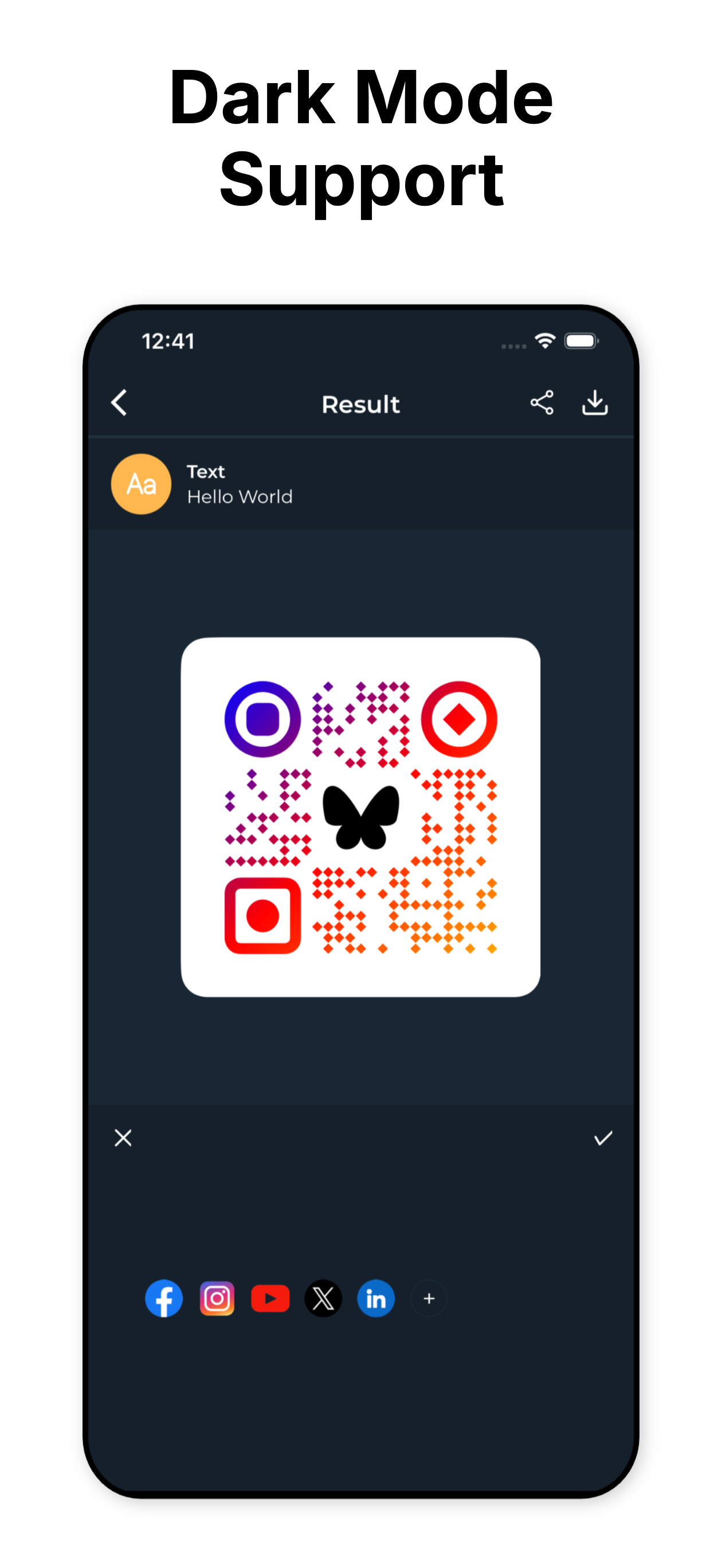 Create & Design QR Screenshot 4